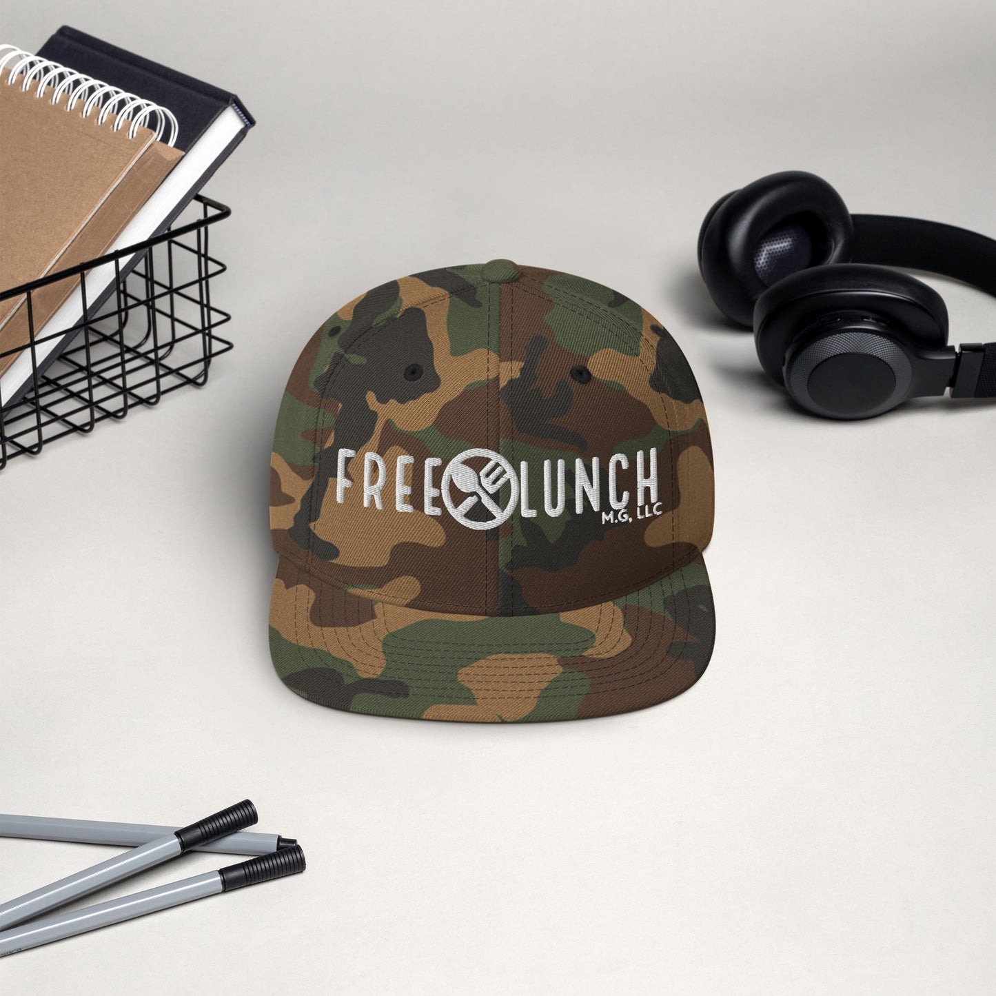 Free Lunch MG, LLC Snapback Hat