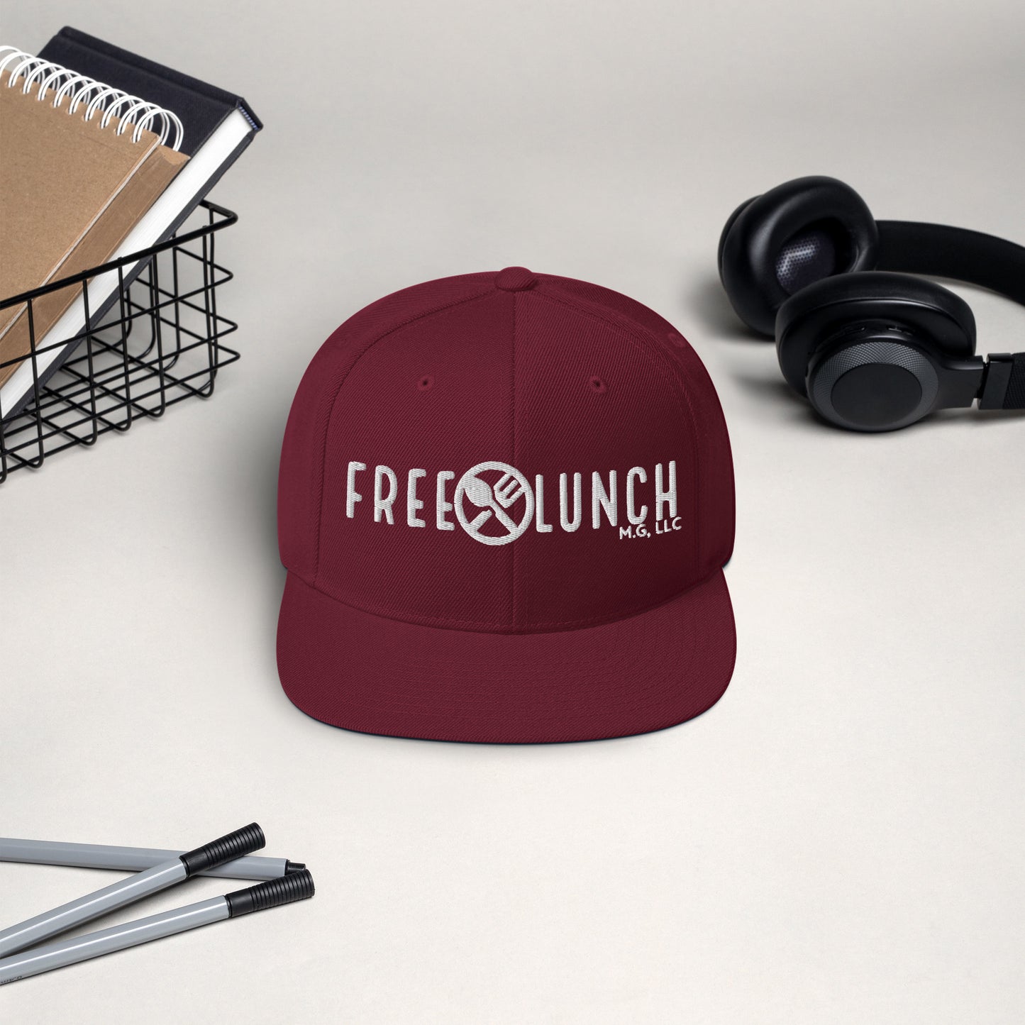 Free Lunch MG, LLC Snapback Hat