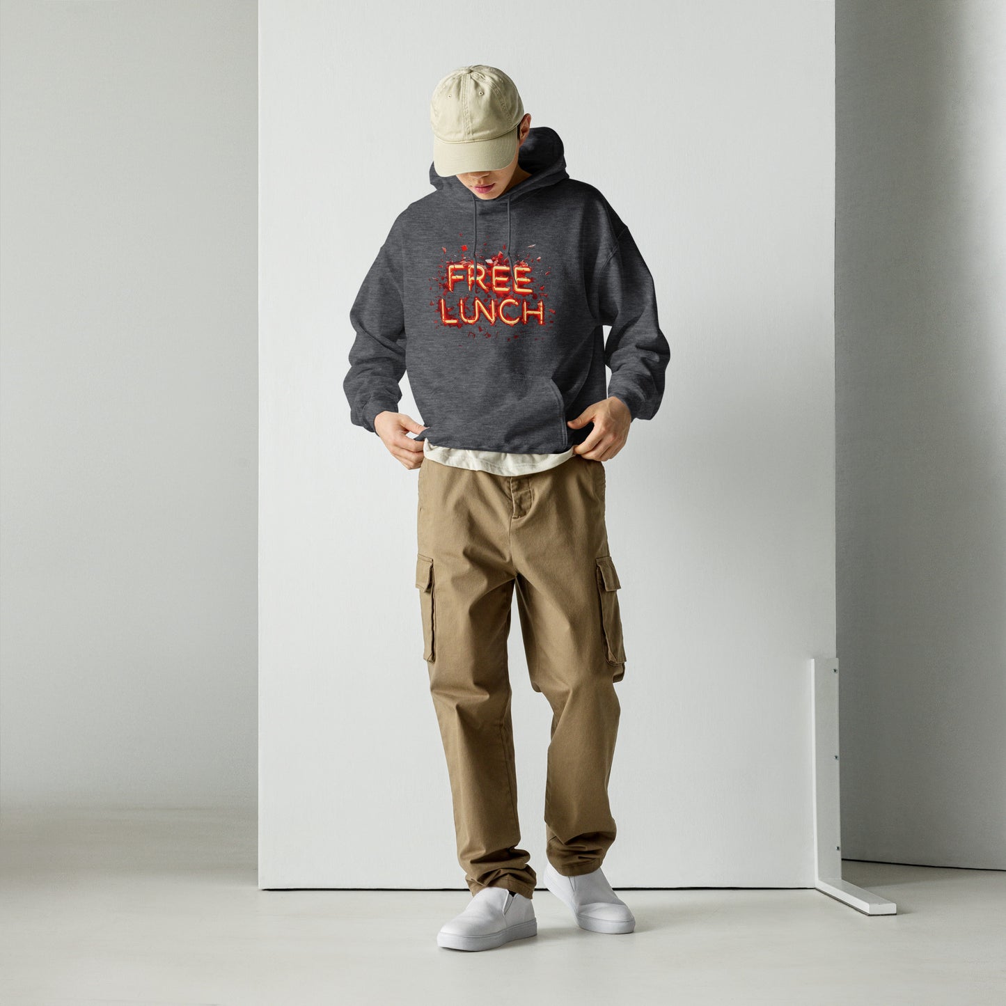 Free Lunch Grunge Hoodie