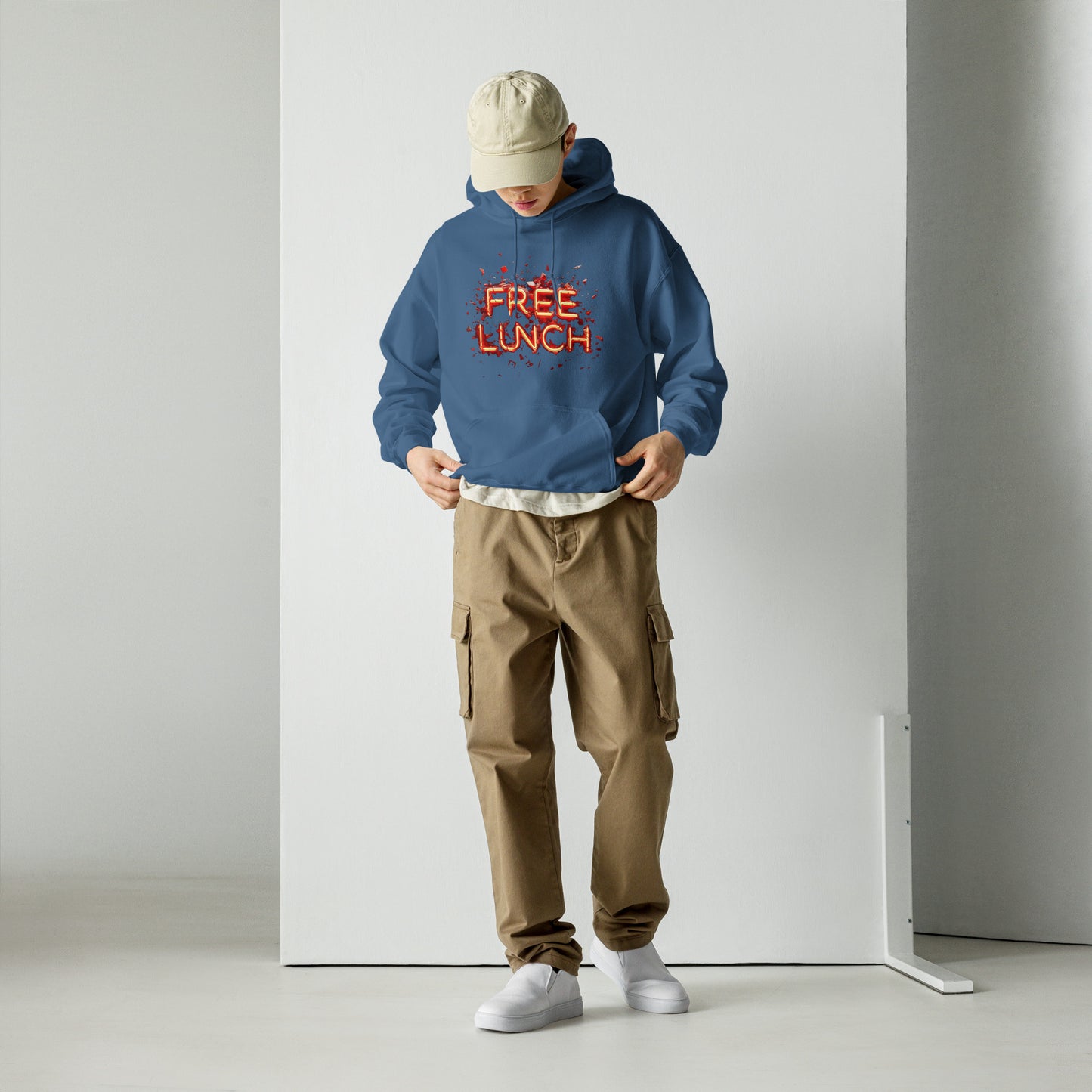 Free Lunch Grunge Hoodie