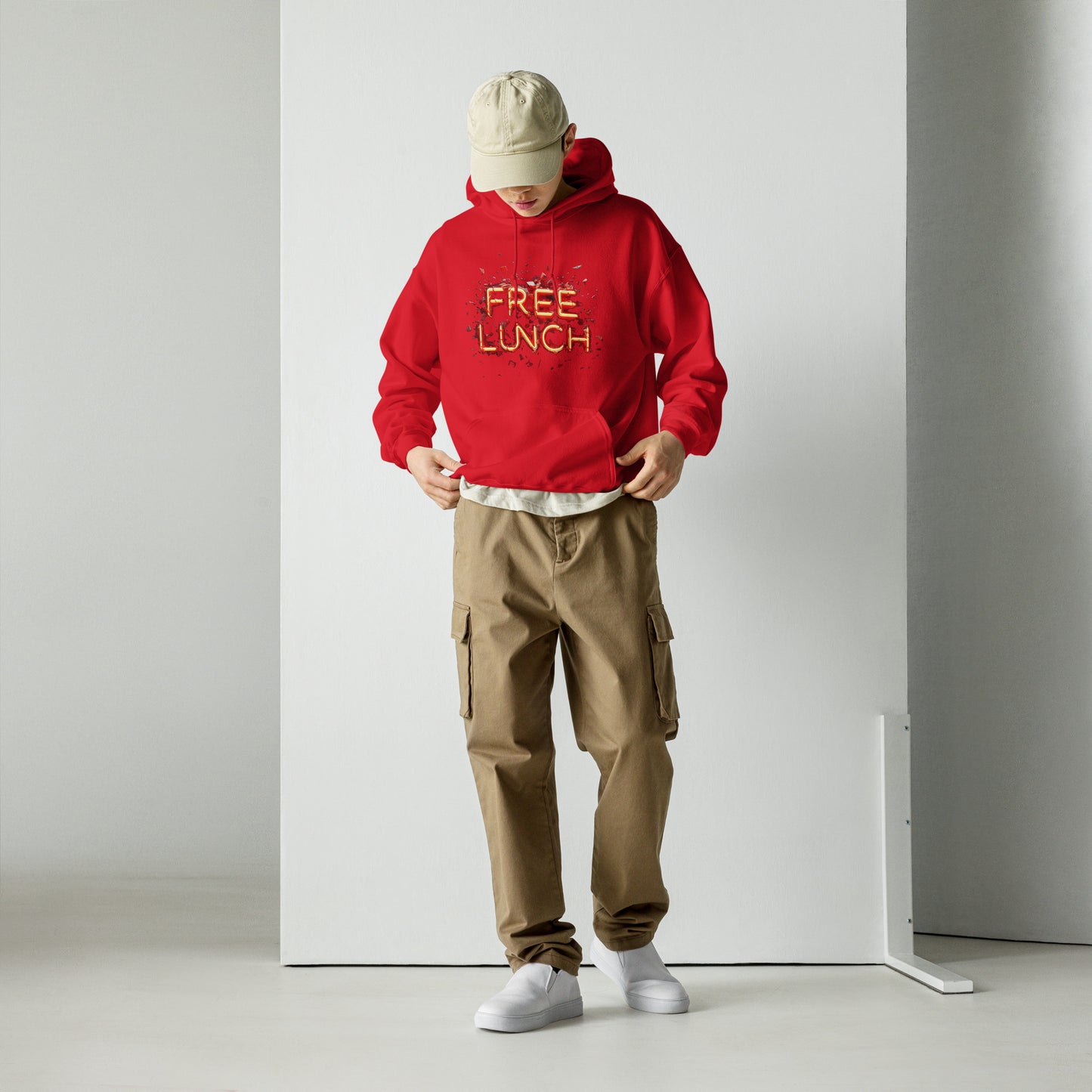 Free Lunch Grunge Hoodie